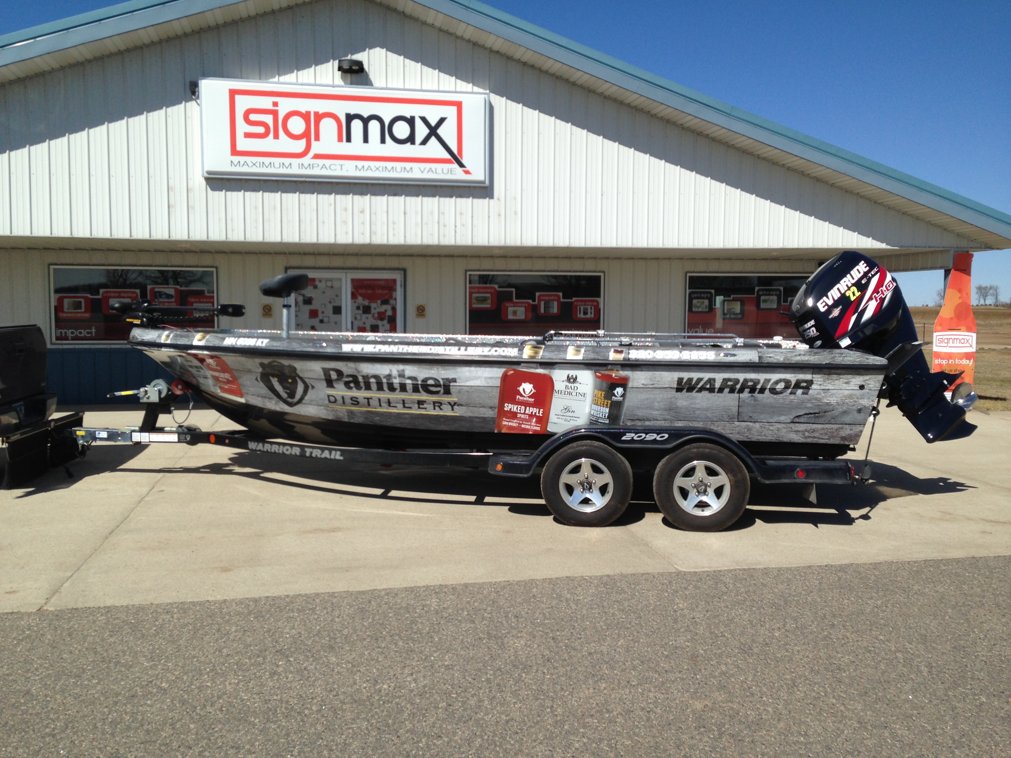 Custom Semi Trailer Wrap from Signmax